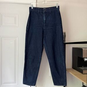 OZMA Dark Blue Ankle & Cropped Jeans